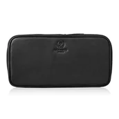 Kosmetyczki, organizery i kuferki - KOSMETYCZKA PODRÓŻNA SKÓRZANA CZARNA PAOLO PERUZZI AY-12-BL - miniaturka - grafika 1