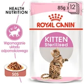Mokra karma dla kotów - Royal Canin Sterilised w sosie 12 x 85g - miniaturka - grafika 1