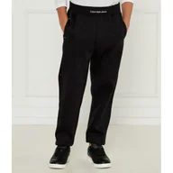Spodnie i spodenki dla chłopców - CALVIN KLEIN JEANS Spodnie dresowe Regular Fit - miniaturka - grafika 1
