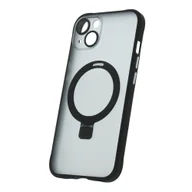 Etui i futerały do telefonów - Nakładka Mag Ring do iPhone 15 Ultra 6,7" czarny - miniaturka - grafika 1