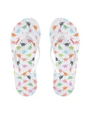 Klapki i japonki damskie - Kappa Japonki 351C22W White - Pink Coral - Pink Fuchsia Kolorowy - miniaturka - grafika 1