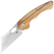 Noże - Nóż składany Bestech Skirmish Natural Olivewood, Satin 154CM (BL06B) - miniaturka - grafika 1