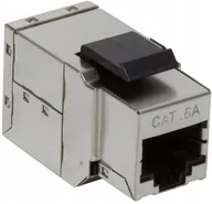 Pozostałe akcesoria sieciowe - Gniazdo Keyston RJ45 cat 6 Ftp beczka wąska - miniaturka - grafika 1