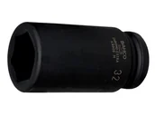 Klucze i nasadki - Bahco Nasadka udarowa 6-kątna 3/4" 19mm długa K8906M-19 - miniaturka - grafika 1