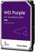 Dyski HDD - Dysk twardy Western Digital Purple 3TB 5400rpm 256MB WD33PURZ 3.5 SATA III (0718037897356) - miniaturka - grafika 1