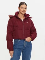 Kurtki damskie - Tommy Jeans Kurtka puchowa Alaska DW0DW19687 Fioletowy Regular Fit - miniaturka - grafika 1