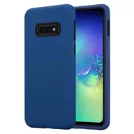 Etui i futerały do telefonów - Pokrowiec Do Samsung Galaxy S10e Etui w CIEMNO NIEBIESKI Hard Case Cover Obudowa Hybrid Cadorabo - miniaturka - grafika 1