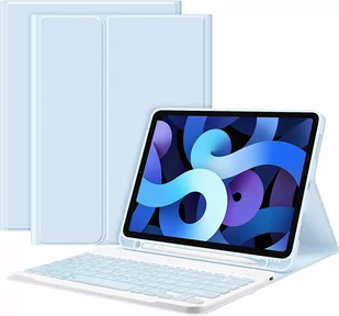 Etui Klawiatura Do Apple Ipad Air 5 10.9'' Gen 5 | Niebieski - Etui do tabletów - miniaturka - grafika 1