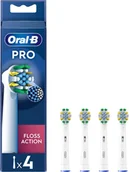 Końcówki do szczoteczek elektrycznych - Braun Oral-B końcówki do szczoteczki elektrycznej FlossAction / MicroPulse EB25-4 - 4szt. "PRO" - miniaturka - grafika 1