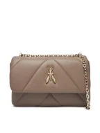 Torebki damskie - Patrizia Pepe Torebka CB0084/L006-B744 Beżowy - miniaturka - grafika 1