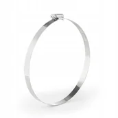 Inne mocowania - Polax Opaska zaciskowa ślimakowa "140-160" mm STAL NIERDZEWNA opak.10 szt - miniaturka - grafika 1