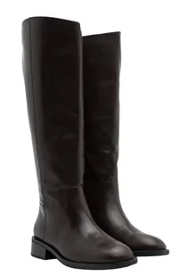 Buty damskie kozaki VAGABOND SHEILA rozmiar 36 klasyczne oficerki brązowe - Kozaki damskie - miniaturka - grafika 1