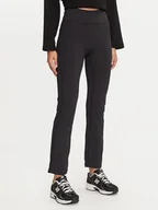 Spodnie damskie - 4F Spodnie materiałowe 4FWAW24TFTRF0716 Czarny Slim Fit - miniaturka - grafika 1
