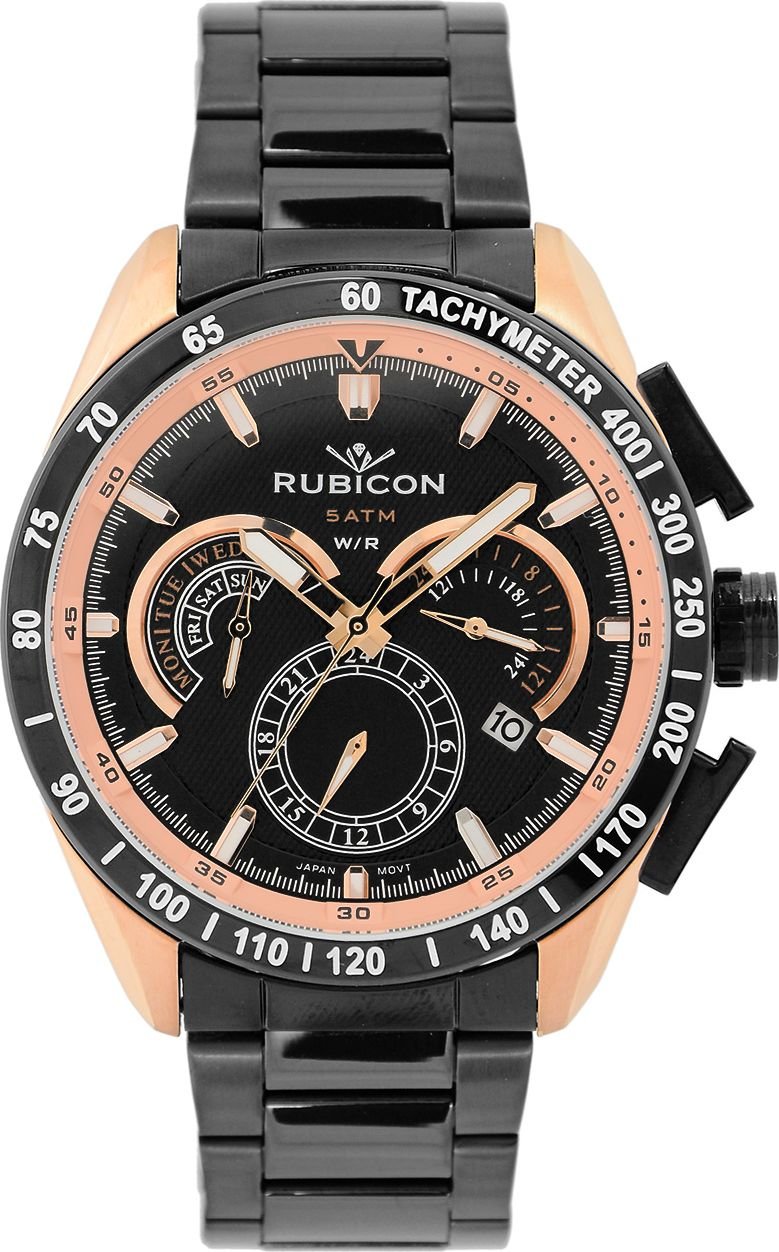 Zegarek Rubicon Zegarek męski RUBICON - COMMAND RNDD56 -1B