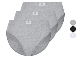 esmara® Majtki figi damskie z biobawełną, 3 pary - Majtki damskie esmara® Majtki figi damskie z biobawełną, 3 pary - Majtki damskie - miniaturka - grafika 1