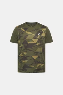 Koszulki męskie - ASICS T-shirt - Khaki - Mężczyzna - 2XL(2XL) - grafika 1
