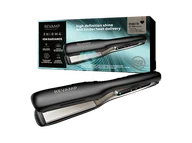 Prostownice i karbownice do włosów - REVAMP Enigma Wide Ionic Radiance Ceramiczna ST-3000 Czarny - miniaturka - grafika 1