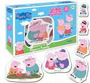 Zabawki kreatywne - Zestaw Magnesów Świnka Peppa Rodzina ME 5031-04 - miniaturka - grafika 1