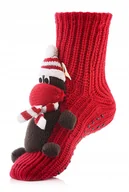 Skarpetki męskie - Męskie Skarpetki Świąteczne Z Reniferem R. 42-44 - miniaturka - grafika 1