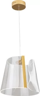 Maxlight Lampa wisząca SEDA P0384 złota oprawa w stylu nowoczesnym P0384 - Lampy sufitowe - miniaturka - grafika 1