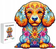 Puzzle - Puzzle Drewniane Dla Dzieci Dorosłych 132 Elementy Pies Prezent Dla Dzieci - miniaturka - grafika 1