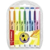 Zakreślacze - STABILO ZAKREŚLACZ SWING COOL KPL 6 SZT. zakupy dla domu i biura! 275/6-3 - miniaturka - grafika 1