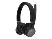 Słuchawki - LENOVO Go Wireless ANC Headset MS Teams czarne - miniaturka - grafika 1