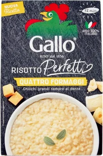 Risotto serowe Risotto Quattro Formaggi 175g - gallo - Szybkie dania obiadowe - miniaturka - grafika 1