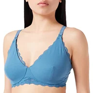 Biustonosze - Triumph Women's Natural Spotlight Maternity biustonosz, Liberty Blue, 90B, LIBERTY BLUE, 90B - miniaturka - grafika 1