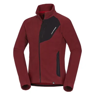 NORTHFINDER Pupov dark red/black M - Kurtki i kamizelki sportowe męskie - miniaturka - grafika 1