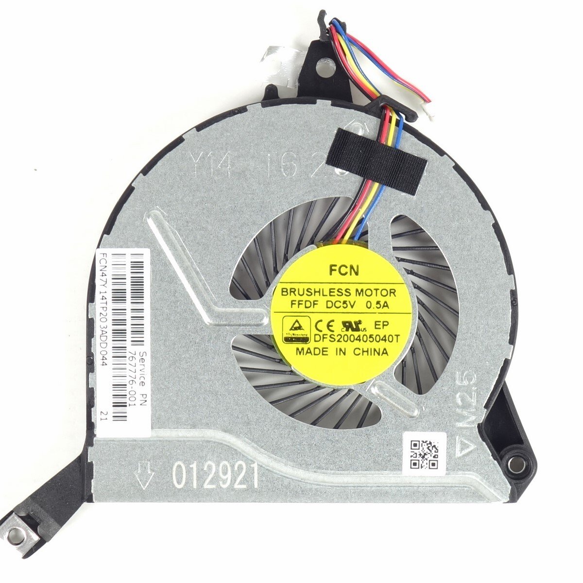 Wentylator chłodzący procesor laptopa do HP Pavilion 15-P 17-P 17-F 15P 17F 17P