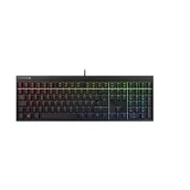 Klawiatury - CHERRY MX 2.0S RGB klawiatura USB QWERTZ Niemiecki Czarny G80-3821LUADE-2 - miniaturka - grafika 1