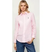 Koszule damskie - POLO RALPH LAUREN Lniana koszula Classic fit - miniaturka - grafika 1