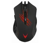 Myszki - LED RGB Mysz do gier VARR 1200/1800/2400/3600 DPI - miniaturka - grafika 1