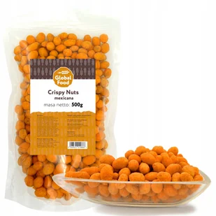ORZESZKI ZIEMNE CRISPY NUTS MEXICANA GLOBAL FOOD 500g - Chipsy - miniaturka - grafika 1