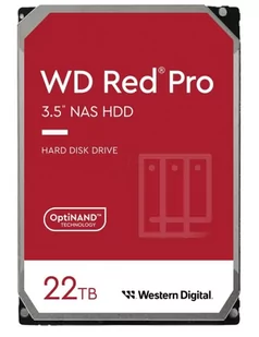 HDD SATA 22TB 6GB/S 512MB/RED PRO WD221KFGX WDC - Dyski HDD - miniaturka - grafika 1