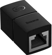 Złącza, przejściówki, adaptery - Ugreen Złączka, przedłużka sieciowa RJ45 Baseus AirJoy Ethernet, 1000Mbps, 125MB/s, czarna - miniaturka - grafika 1