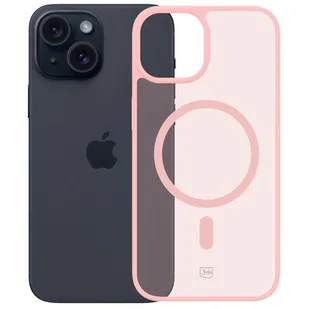 Etui 3MK Colorfull Guardx MagCase do Apple iPhone 15 Różowy - Etui i futerały do telefonów - miniaturka - grafika 1