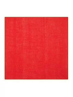 Apaszki i szaliki damskie - Perfect Cashmere Kaszmirowa chusta  "Suiza" w kolorze czerwonym - 56 x 56 cm - grafika 1