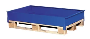 Wanna Wychwytowa / Ociekowa Pmx Do Palet, Niska 2 Beczki Do 150 L. Stal Lakierowana Czarny 124 Cm X 80 Cm X 16 Cm - Pojemniki przemysłowe Wanna Wychwytowa / Ociekowa Pmx Do Palet, Niska 2 Beczki Do 150 L. Stal Lakierowana Czarny 124 Cm X 80 Cm X 16 Cm - Pojemniki przemysłowe - miniaturka - grafika 1