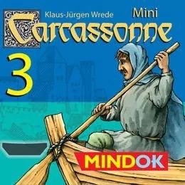 Hans im Gluck Carcassonne Mini - 3 Promy - Gry planszowe - miniaturka - grafika 1