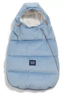 Śpiworki dla dzieci - Velvet Collection Aspen Winterproof Stroller Bag Baby Wind Blue La Millou - miniaturka - grafika 1