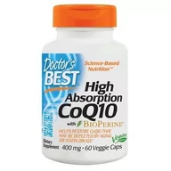 Serce i układ krążenia - Doctor's Best Koenzym Q10 400 mg i Piperyna BioPerine - Vegan (60 kaps.) - miniaturka - grafika 1