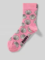 Skarpetki damskie - Skarpeta z bawełnianej mieszanki model 'SEA SHELL' - miniaturka - grafika 1