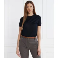 Swetry damskie - BOSS Wełniany sweter Falyssiasi | Regular Fit - miniaturka - grafika 1