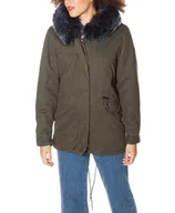 Kurtki damskie - Kurtka damska Superdary Hawk Coloured Parka-M - miniaturka - grafika 1