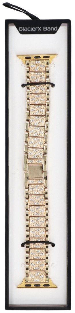 GlacierX bransoleta do smartwatcha Modular Bracelet Gold do Apple Watch 38/40/41mm złoty
