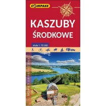 Kaszuby Środkowe Mapa turystyczna - Przewodniki Kaszuby Środkowe Mapa turystyczna - Przewodniki - miniaturka - grafika 1