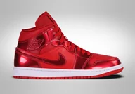 Koszykówka - Nike Air Jordan 1 Retro Mid Wmns University Red - miniaturka - grafika 1