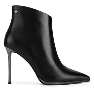 Botki Eva Minge ASSIA-SLT2518-0501 Czarny - Botki damskie - miniaturka - grafika 1